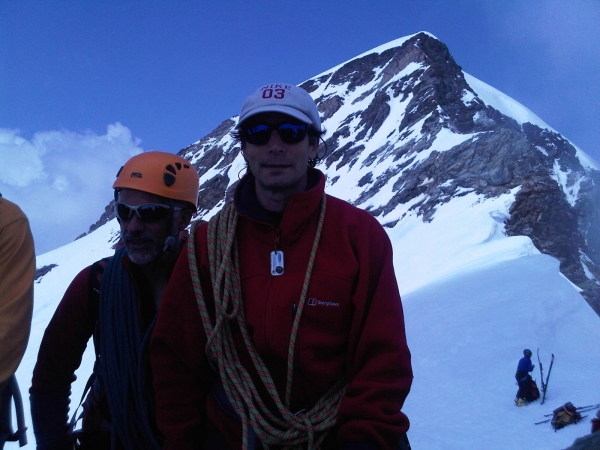 Mte Rosa, Punta Giordani 4.046 m, 13-14th July 2013